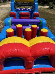 40ft Multi color Obstacle Course