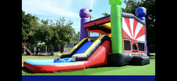 IMG 3767 1701765121 Wet - Ninja Bounce House w Slide